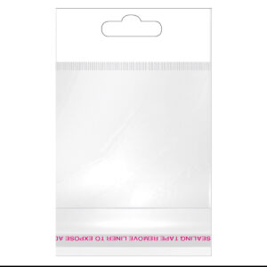 Art.5402 Bolsa Celofán con Sello Adhesivo 7.5X8cm 100pz