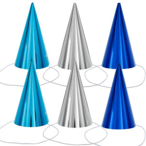 Art.5414 Gorrito Para Fiesta De PVC 17x11.5cm 6pz