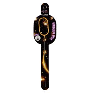 Art.5423 Vela De Bengala Numeros 24x3.5cm (Aprox) 1pz