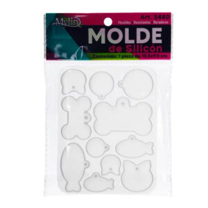 Art.5440 Molde De Silicón Figuras Mascota 12.5x9.5cm 1pz