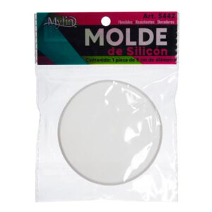 Art.5442 Molde De Silicón Figura Círculo 1x9cm 1pz