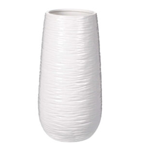 Art.5529 Florero Cerámica Con Textura 25x13cm 1pz