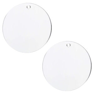 Art.5613 Círculo Chico Acrílico 5.7x5.7cm 2pz