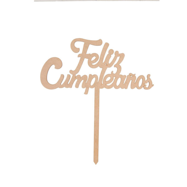 Art.5629 Pick Feliz Cumpleaños 25x24cm 1pz