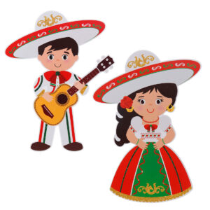 Art.5687 Adornos Charros 40x28cm (Aprox) 2pz