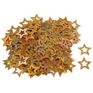 Art.5719 Lentejuela Estrella Calada Láser 28mm 15g(aprox250pz)