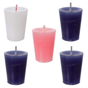 Art.5729 Mini Velas De Adviento 2.8x2.2cm 5pz