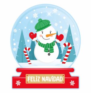 Art.5830 Adorno Navidad Esfera 59x49cm 1pz