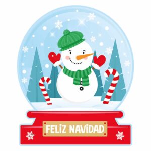 Art.5830 Adorno Navidad Esfera 59x49cm 1pz