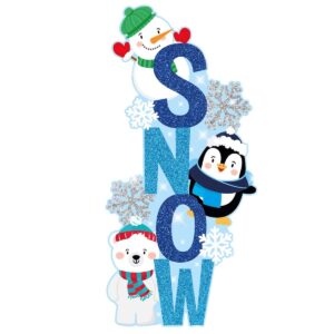 Art.5843 Adorno Snow 59x28cm 1pz