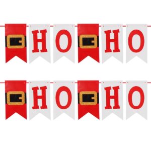 Art.5853 Banderín HoHoHo x12pz 20.5x11cm 3m 1pz