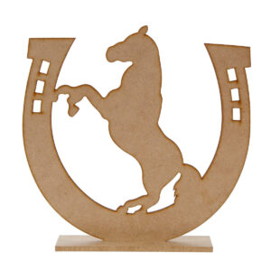 Art.5871 Herradura Con Base 19x18.5x4cm 1pz