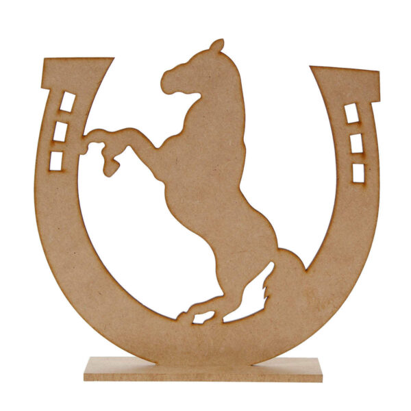 Art.5871 Herradura Con Base 19x18.5x4cm 1pz