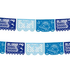 Art.5898 Guía Papel Picado 1era Comunión 23.5x34cm 4m