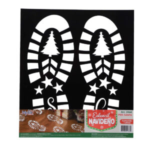 Art.5960 Esténcil Navideño 27.5x24.5cm 1pz