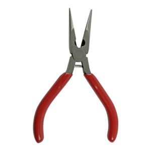 Art.5965 Pinzas Para Joyería Punta Plana Con Cortador 13cm 1pz