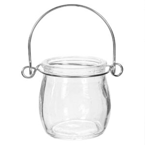 Art.6091 Vaso Para Tea Light Con Agarradera 5.5x6.2cm 1pz