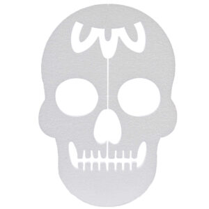 Art.6188 Calavera Chica Unicel 30x20.5x1.5cm 1pz