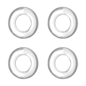 Art.6202 Dije De Aluminio Aro 25mm 4pz