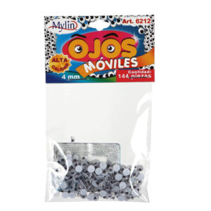 Art.6212 Ojos Movibles Pp866 4mm 144pz