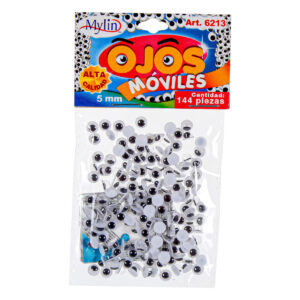 Art.6213 Ojos Movibles Pp867 5mm 144pz