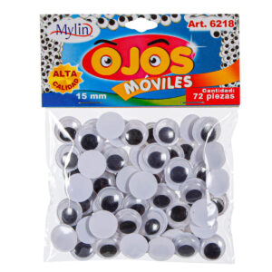 Art.6218 Ojos Movibles Pp872 15mm 72pz