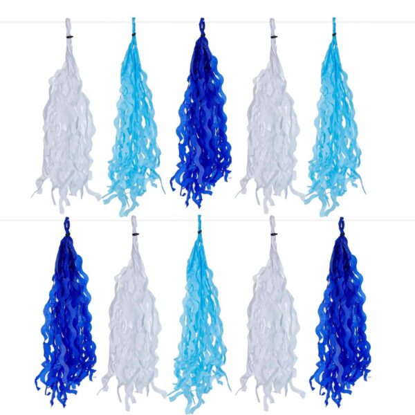 Art.6289 Guia Borlas Ondas Combinadas x10 (Al 33cm Aprox) 2.4m 1pz