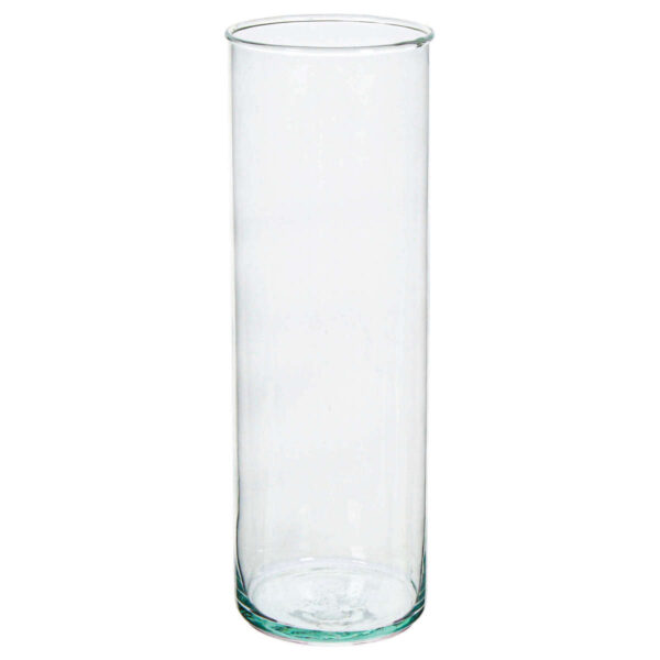 Art.6321 Cilindro De Cristal 25.5x8.5cm 1pz