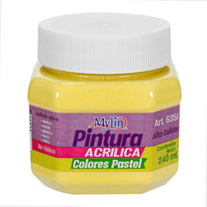 Art.6351 Pintura Acrylica Colores Pastel 240ml 1pz