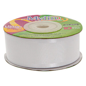 Art.6415 Listón Popotillo Con Orilla De Satín 2.5cm 10m