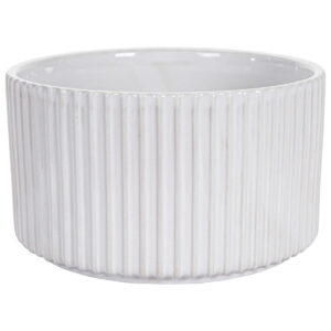 Art.6471 Base De Cerámica Blanca 10.5x18.5cm 1pz