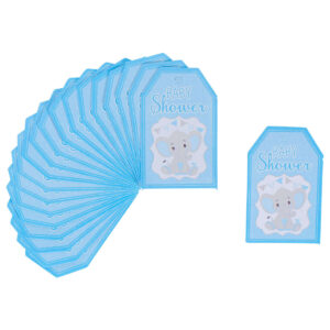 Art.6498 Tarjeta Baby Elefante 5.5x3.5cm 20pz