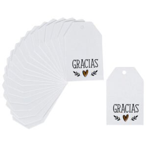 Art.6501 Tarjeta Gracias 5.5x3.5cm 20pz