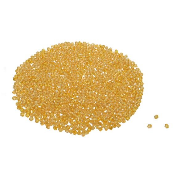 Art.6557 Cuentas Plásticas Trompo 4x4mm 20g (Aprox 240pz)