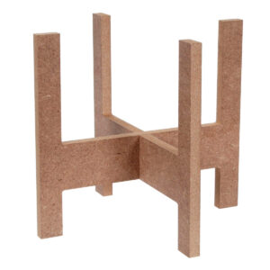 Art.6590 Base Para Maceta Grande 16.5x18.3x18.3cm (Aprox 14 cm Diam) 2pz