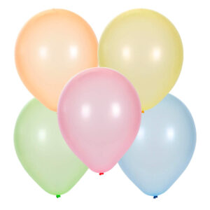 Art.6611 Globos Color Neón 30cm (Aprox) 15pz