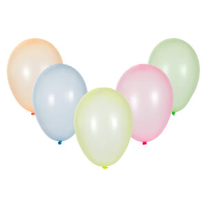 Art.6613 Globos Color Neón 8cm (Aprox) 25pz