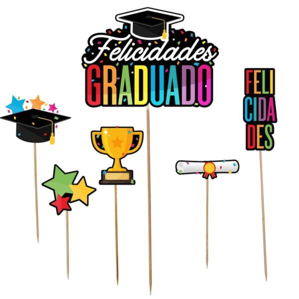Art.6631 Adorno Pick Graduado 6pz