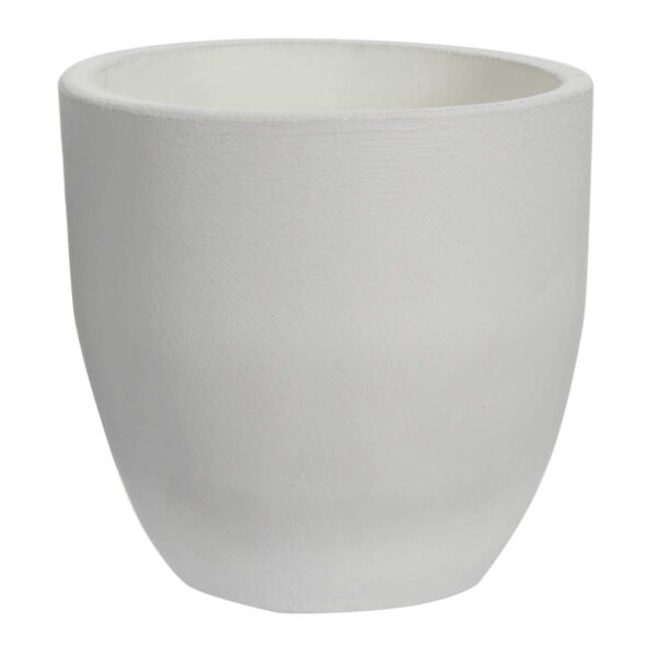 Art.6669 Maceta Barro Taza Pintada 11x11cm 1pz