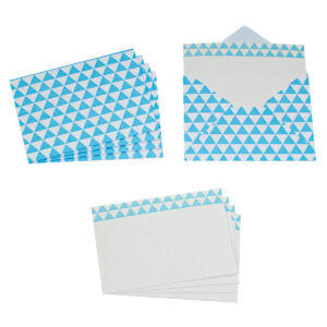 Art.6829 Sobre Con Tarjeta Impresa 7.5x10.6cm 5pz