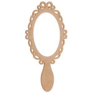 Art.686 Espejo De Mano 23.4X11.2cm 1PZ