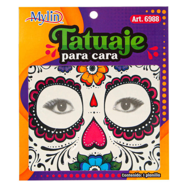 Art.6988 Tatuaje Para Cara 1pz