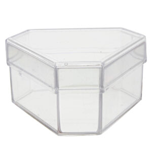 Art.7017 Cajita Pirámide De Acrílico #8 2.8x5cm 1pz