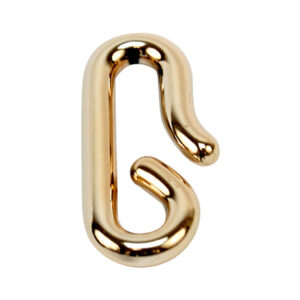 Art.7099 Plástico Terminación Metal Broche Cadena 34mm 18pz