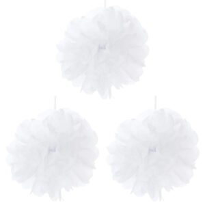 Art.7107 Adorno De Papel Flor 15cm 3pz