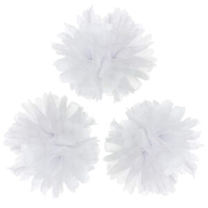 Art.7117 Adorno De Papel Flor 20cm 3pz