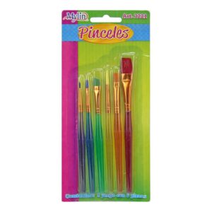Art.7221 Juego De Pinceles 6pz