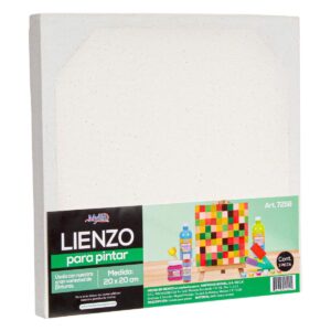 Art.7258 Lienzo Para Pintar 20x20x2cm 1pz