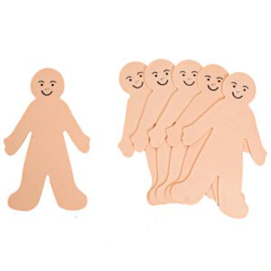 Art.7392 Figura Fomi Niña/Niño 19x11.7cm 6pz