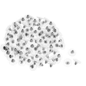 Art.7424 Contra Chupón Con Disco Para Arete 5mm 100pz